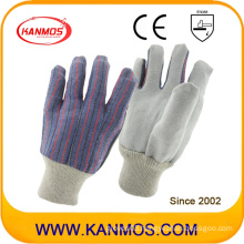 Cheapest Cowhide Split Leather Industrial Hand Safety Work Gloves (110201)